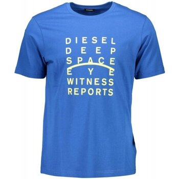 textil Herre T-shirts m. korte ærmer Diesel S4EL-T-JUST Blå