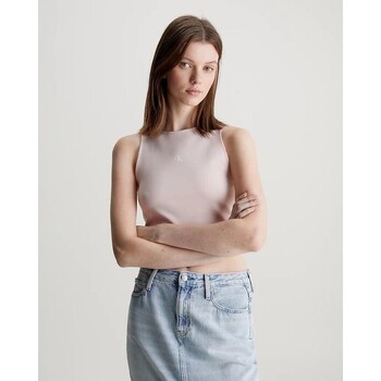 textil Dame T-shirts & poloer Calvin Klein Jeans J20J223107TF6 Pink