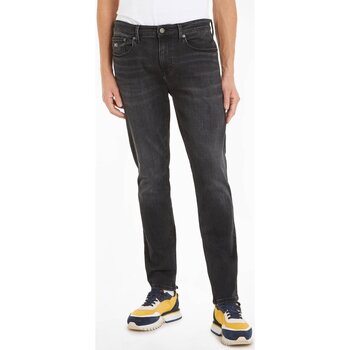 textil Herre Lige jeans Tommy Jeans DM0DM18145 Sort