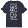 textil Herre T-shirts m. korte ærmer MICHAEL Michael Kors CR451VPFV4 SS MODERN LOGO TEE Blå