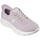 Sko Dame Sneakers Skechers 124836 Pink