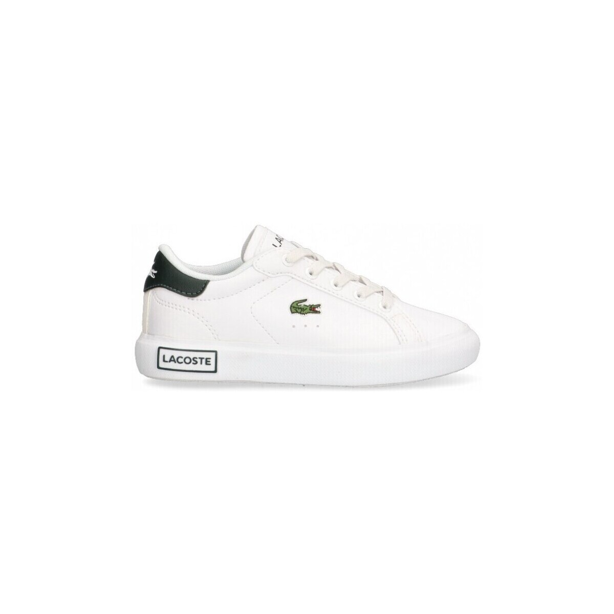 Sko Dreng Sneakers Lacoste 74152 Hvid