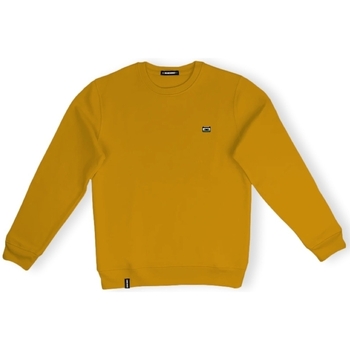 textil Herre Sweatshirts Organic Monkey Sweatshirt Retro Sound - Mustard Gul