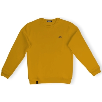 Organic Monkey Sweatshirt Dutch Car - Mustard Gul