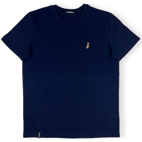 textil Herre T-shirts & poloer Organic Monkey T-Shirt Flip Phone - Navy Blå