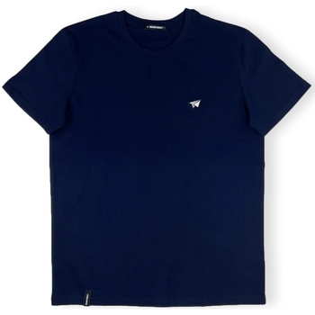 textil Herre T-shirts & poloer Organic Monkey T-Shirt Paper Plane - Navy Blå