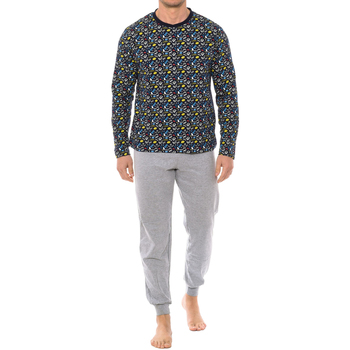 textil Herre Pyjamas / Natskjorte Marie Claire 97277-AZUL OSC Flerfarvet