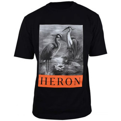 textil Herre T-shirts & poloer Heron Preston  Sort