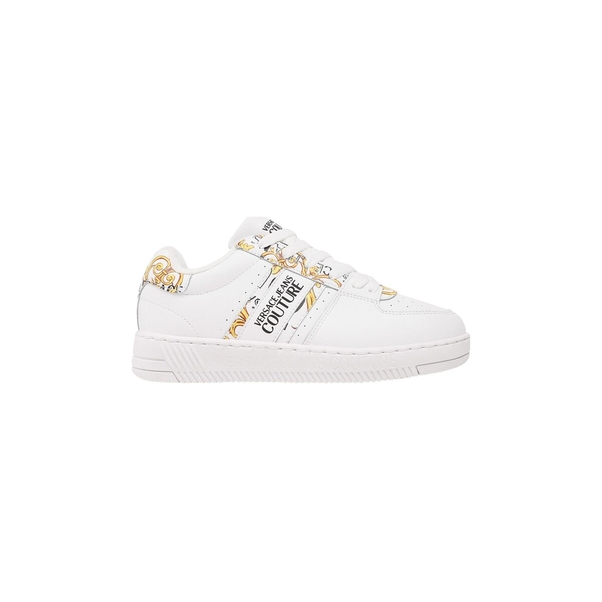 Sko Dame Sneakers Versace 76VA3SJ7 Hvid