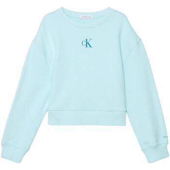 textil Dreng Sweatshirts Calvin Klein Jeans  Blå