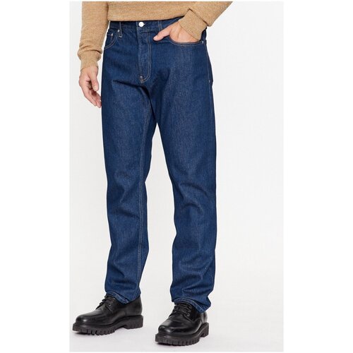 textil Herre Lige jeans Calvin Klein Jeans J30J323881 Blå