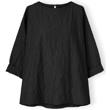 textil Dame Toppe / Bluser Wendy Trendy Top 230010 - Black Sort