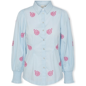 textil Dame Toppe / Bluser Y.a.s YAS Bella Shirt L/S - Omphalodes Pink