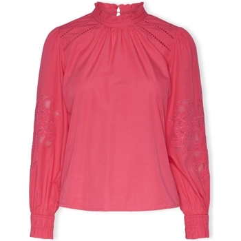 textil Dame Toppe / Bluser Y.a.s YAS Chelle Top L/S - Raspberry Sorbet Pink