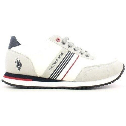 Sko Herre Lave sneakers U.S Polo Assn. XIRIO009M 4MU1 Hvid