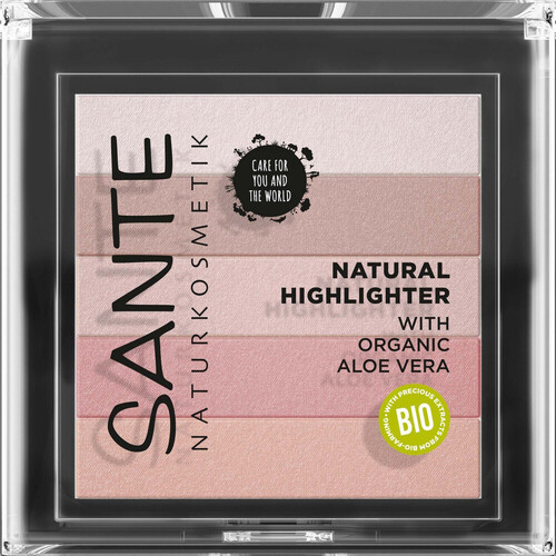 skoenhed Dame Highlighter Sante Natural Organic Highlighter - 02 Rose Pink