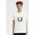 textil Herre T-shirts m. korte ærmer Fred Perry M6549 Hvid