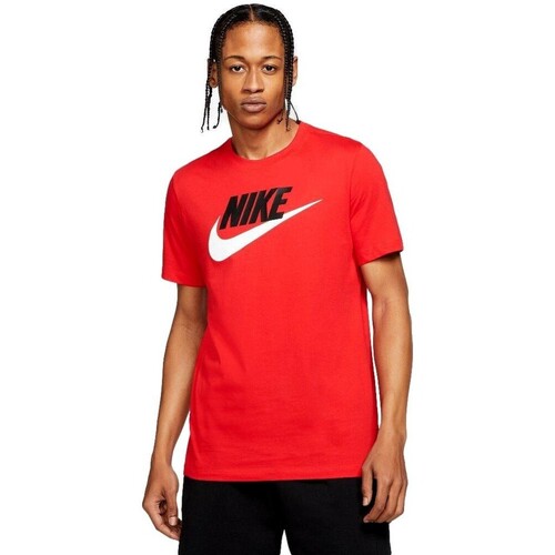 textil Herre T-shirts m. korte ærmer Nike CAMISETA HOMBRE  SPORTSWEAR AR5004 Rød