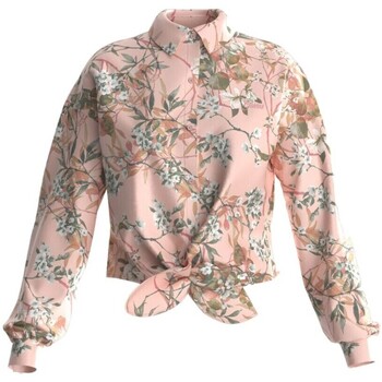 textil Dame Skjorter / Skjortebluser Guess W3GH93 WD8G2 Pink