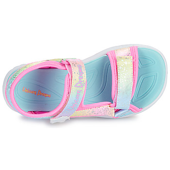 Skechers UNICORN DREAMS SANDAL - MAJESTIC BLISS Blå / Pink / Gul