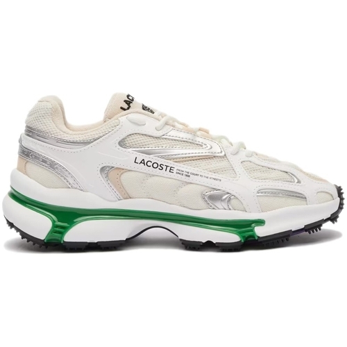 Sko Herre Lave sneakers Lacoste L003 2K24 - White/Green Hvid