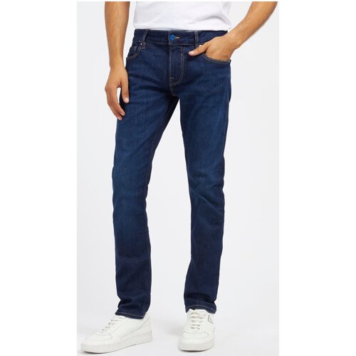 textil Herre Jeans - skinny Guess M4RAN1 D58O1 Blå