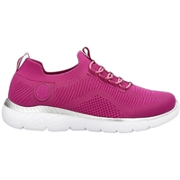 Sko Dame Sneakers Rieker M5074 Pink