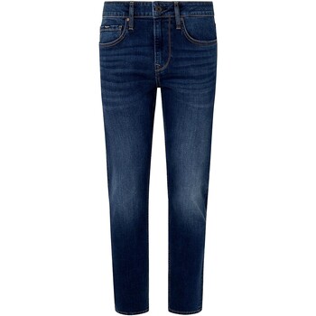 textil Herre Jeans Pepe jeans VAQUERO SLIM FIT   PM207388CT02 Blå