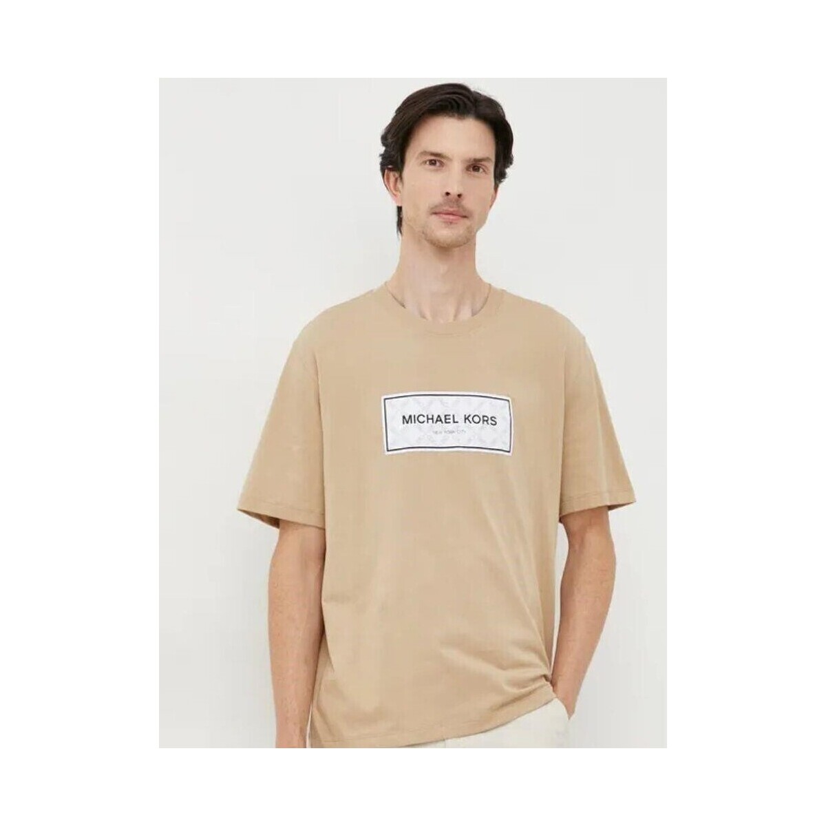 textil Herre T-shirts m. korte ærmer MICHAEL Michael Kors CH351RG1V2 Grøn