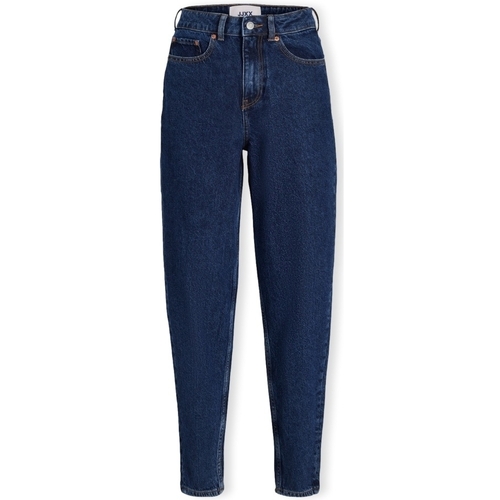textil Dame Lige jeans Jjxx Noos Lisbon Mom Jeans - Dark Blue Denim Blå