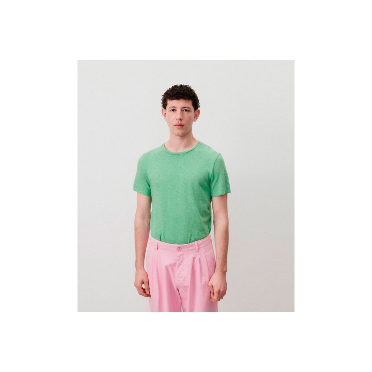 textil Herre T-shirts m. korte ærmer American Vintage  Flerfarvet