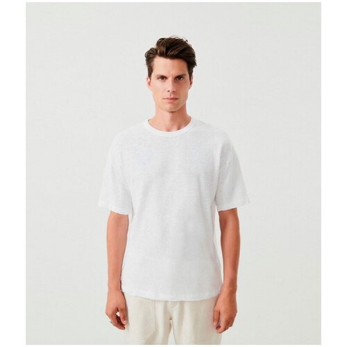 textil Herre T-shirts m. korte ærmer American Vintage  Hvid