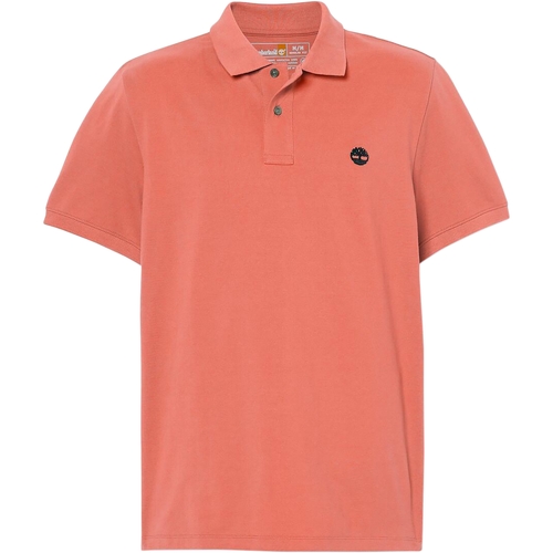 textil Herre Polo-t-shirts m. korte ærmer Timberland 227495 Orange