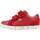 Sko Dreng Lave sneakers Geox B.C NAPPA + SUEDE Rød