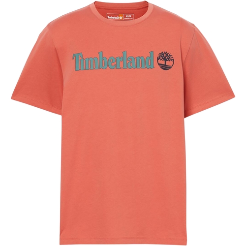 textil Herre T-shirts m. korte ærmer Timberland 227446 Orange