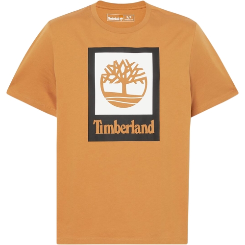 textil Herre T-shirts m. korte ærmer Timberland 227480 Sort