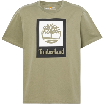 textil Herre T-shirts m. korte ærmer Timberland 227460 Grøn