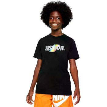 textil Dreng T-shirts m. korte ærmer Nike CAMISETA  NIO/A  KIDS FN9556 Sort