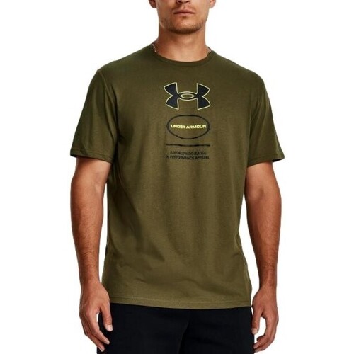 textil Herre T-shirts m. korte ærmer Under Armour CAMISETA HOMBRE   1380957 Grøn