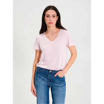 textil Dame T-shirts & poloer Rinascimento CFC0117282003 Pink