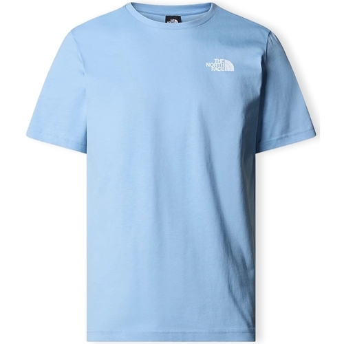 textil Herre T-shirts & poloer The North Face T-Shirt Redbox - Steel Blue Blå