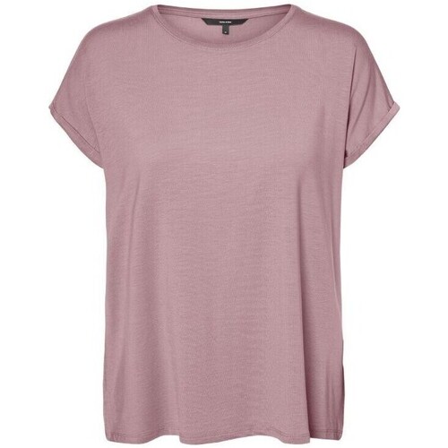 textil Dame T-shirts & poloer Vero Moda 10284468 AVA Pink