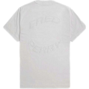 textil Herre T-shirts m. korte ærmer Fred Perry  Hvid