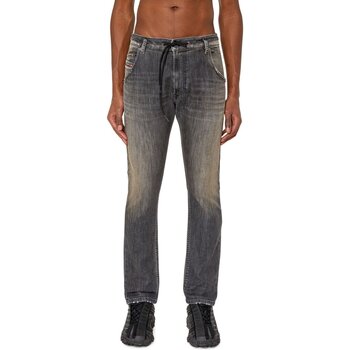 textil Herre Lige jeans Diesel KROOLEY-Y-T Sort