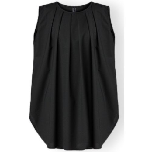 textil Dame Toppe / Bluser Wendykei Top 111079 - Black Sort