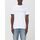 textil Herre T-shirts & poloer Calvin Klein Jeans J30J324668 YAF Hvid