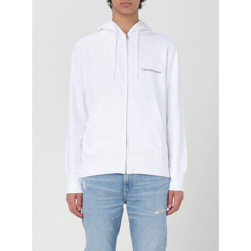 textil Herre Sweatshirts Calvin Klein Jeans J30J325148 YAF Hvid