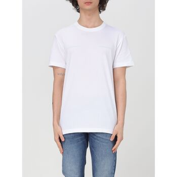 textil Herre T-shirts & poloer Calvin Klein Jeans J30J325489 YAF Hvid