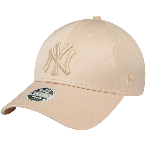 Accessories Dame Kasketter New-Era 9FORTY New York Yankees Wmns Satin Pastel Cap Beige