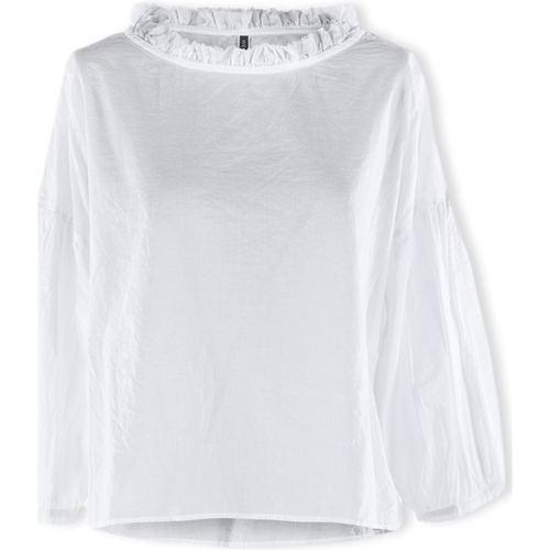 textil Dame Toppe / Bluser Wendykei T-Shirt 221153 - White Hvid